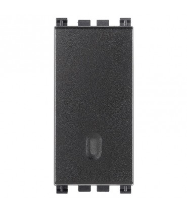 Vimar Arke beleuchteter Schalter 1P 16A grau 19001