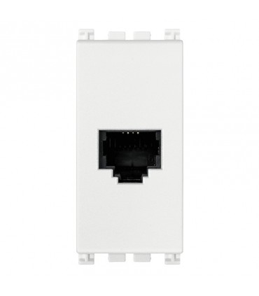 Vimar Arke Telefonbuchse RJ11 6/4 weiß 19320.B