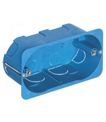 Unterputzdose Vimar 4 Module hellblau Wände V71704