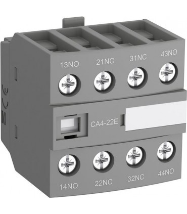 ABB Hilfskontaktblock 2NO+2NC Front CA422E