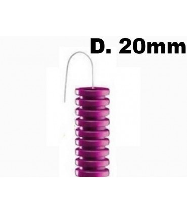 Faltenschlauch LILA fadenhebel-Durchmesser 20mm, je meter