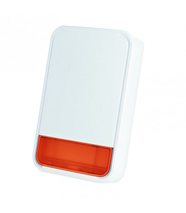 Außensirene externer Wireless Alarmanlage Haus Blinklicht Bentel bw-sro/N