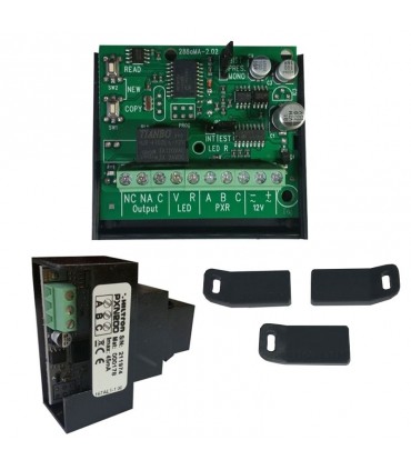 KIT Hiltron mit PX100 Platine, PXN200 Empfänger und PXKEY103 Tasten