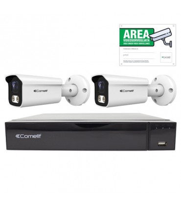 Videoüberwachungskit Comelit Smart IP 5MP 4 Kanäle IPKIT004S05PB