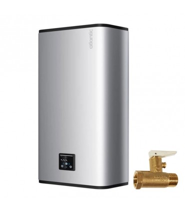 Atlantic Vertigo Steatite 80 elektrischer Warmwasserspeicher 65 Liter WLAN Farbe Silber 841279