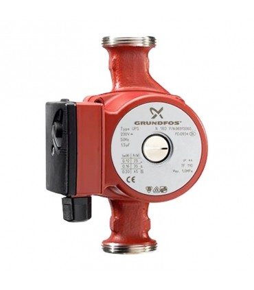 Grundfos Nassläufer-Umwälzpumpen UPS 25-80 N 180 95906439