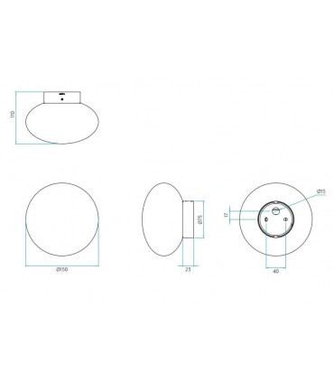 Astro Wandlicht Zeppo Wall Milchglas 1XG9 1176004