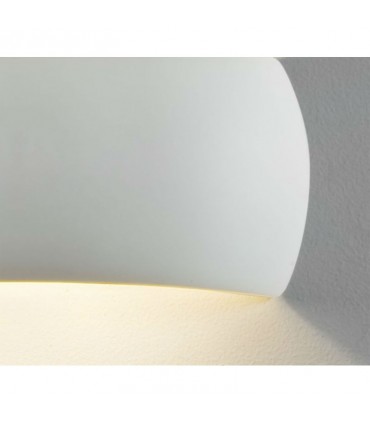 Astro Milo Wandlicht aus weißer Keramik, Wandmontage, 1XE27  1299001