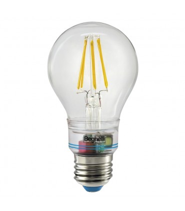 Birne Beghelli zafiro LED 6W 2700K warmes Licht ANTI BLACKOUT 56305