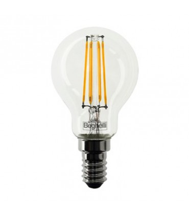 Beghelli Kugellampe Zafiro LED E14 4W 2700K warmes Licht 56422