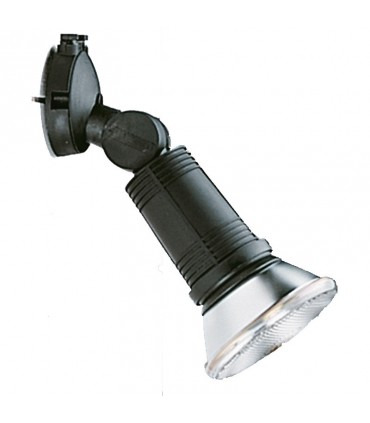 Strahler Disano DAFNE für leuchtmittel PAR38 E27 lampenfassung geeignet farbe schwarz 43180100