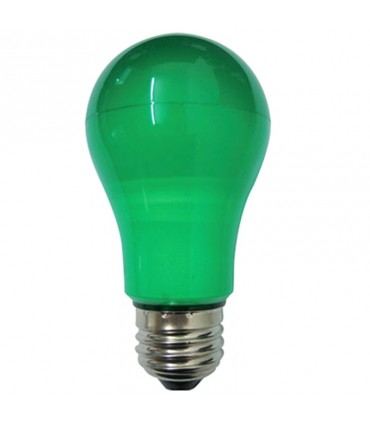 Duralamp LED 6W Tropfenlampe grün Farbe E27 LA55G