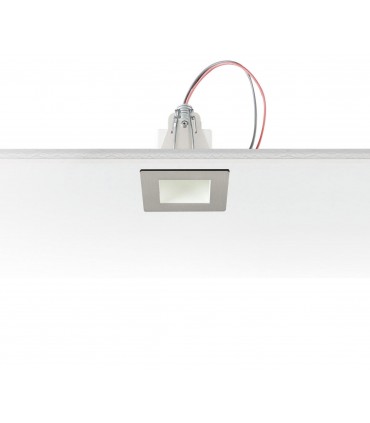 Egoluce Einbaustrahler EDY 50W Sockel GU5,3 grauer Rahmen 6300.03