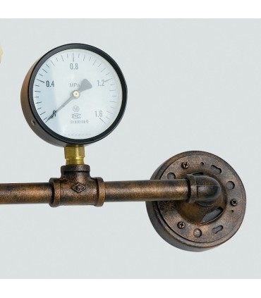 Lutec AMACORD Wandleuchte Braun, 5-flammig I-AMARCORD-PL5