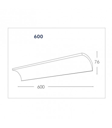 Fan LED-Wandlicht 15W 4K LED-W-MUSTANG600