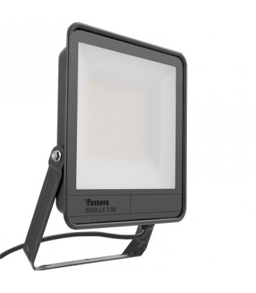 Fosnova LED-Scheinwerfer Disano 90W 3000K 9200 lumen grau IP65 2241353100