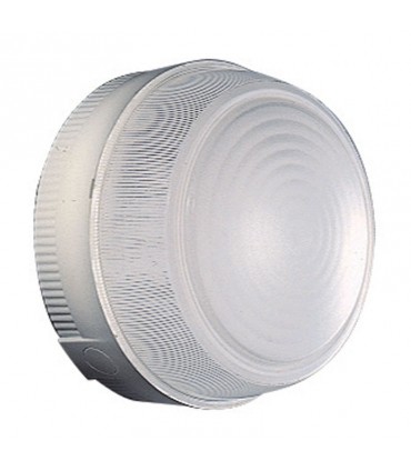 Gewiss runde Deckenleuchte Durchmesser 230mm E27 IP44 grau GW80652