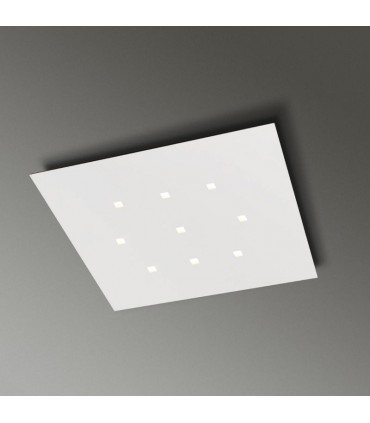 Icone LED-Deckenleuchte Isi Q9 40,5W 3000K Farbe: weiß ISIQ9B