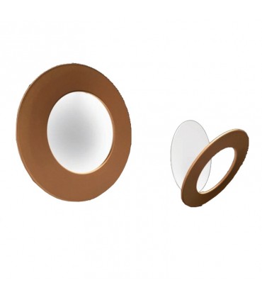 Icone LED-Wandlicht Vera 16,8W weiß und messing VERA50BIOT