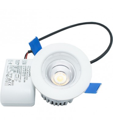 Ivela LED-Einbaulicht DIXIT 9,5W 3000K 24° weiß 238-240-21