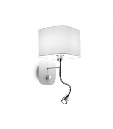 Ideal Lux Holiday Wandlicht weiß AP2 1XE14 IP20 124162