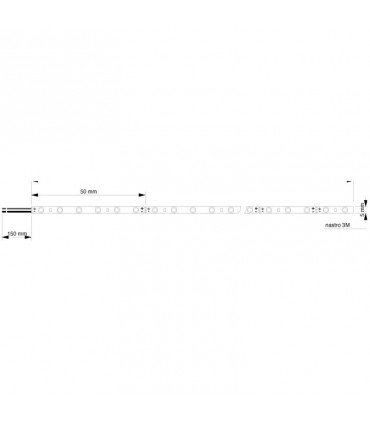 Ledco LED-Lichbänder 80W 24V 3000K IP20 5 Meter SL125LBC20
