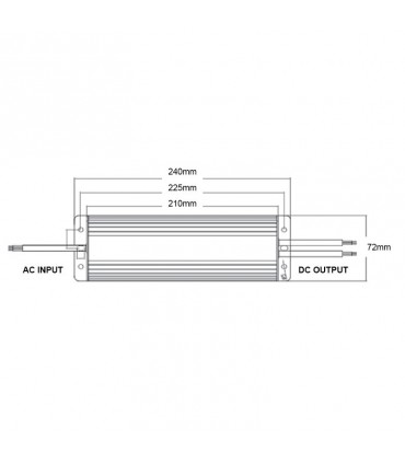 Ledco Netzteil für Led Ledco 150W 24V IP67 TR24150/67