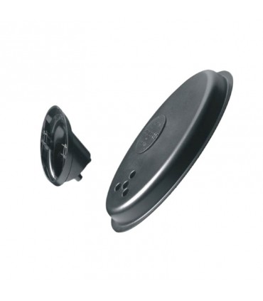 Lombardo Airy oval Arm aus Polycarbonat Farbe Schwarz LB11432