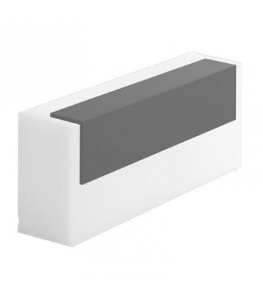 Lombardo LED-Wandleuchte ART 100 TOP 10W 4000K anthrazit LL116004N