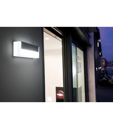 Lombardo LED-Wandleuchte ART 100 TOP 10W 4000K anthrazit LL116004N