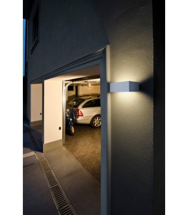 Lombardo Wandleuchte TREND 220 UP&DOWN Aluminium, grau LL492GN