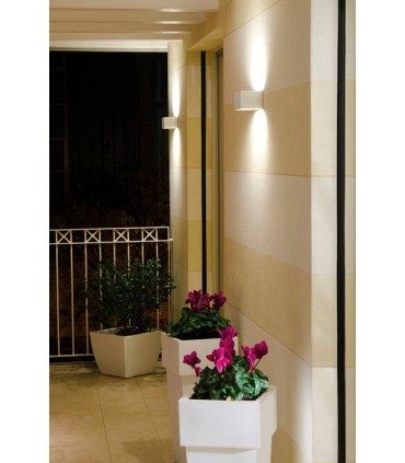 Lombardo Wandleuchte TREND 220 UP&DOWN Aluminium, grau LL492GN