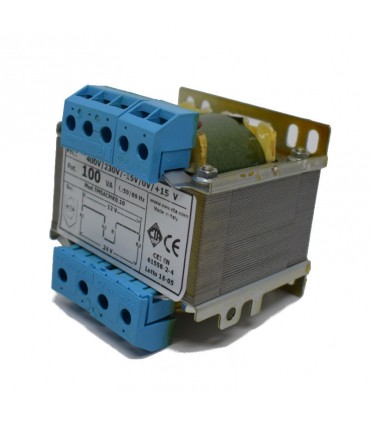 CTA Sicherheits-Bifilartransformator 100VA 230-400/12+12 TMSACMK0.10