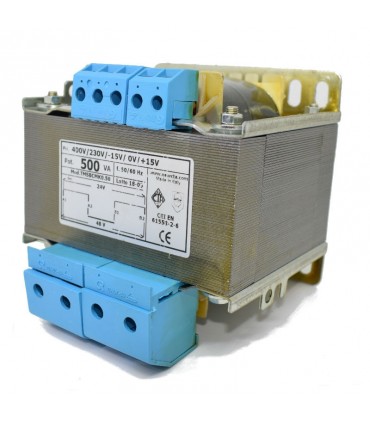 CTA Zwei-Draht-Trenntransformator 500VA 230-400/24+24 TMSBCMK0.50