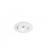 Nobile verstellbarer Einbaustrahler GU10 weiß 4112/H/BI