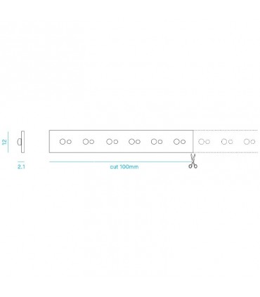 Nobile LED-Streifen 67,5W RGB/W-3000K 24V 5 Meter Spule IP20 80322/RGBW