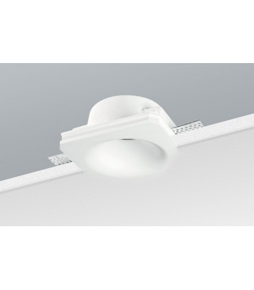 Nobile Gipseinbauleuchte für Gipskartondecken 9095