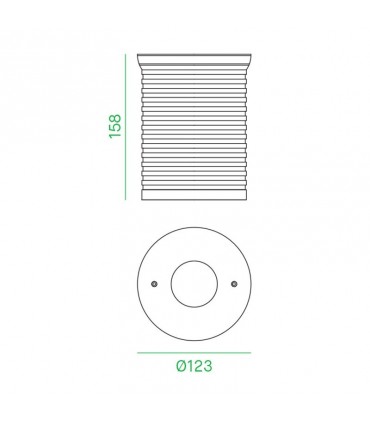 Nobile 23W 4000K 36 Grad IP67 93012/36/4K Bodeneinbaustrahler