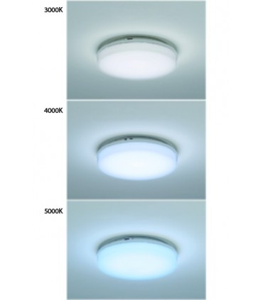 Nobile LED-Deckenleuchte 24W TRILED 3K-4K-5K PLDR33