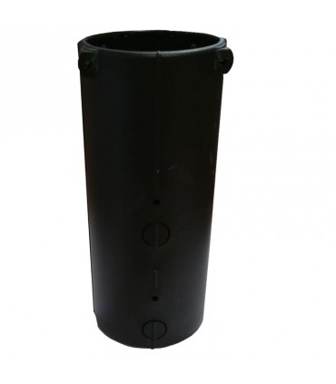 Novalux schwarzer Kunststoffträger für Mastmontage A550NE