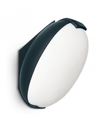 Novalux Joy schwarz Wand-Deckenleuchte IP65 1XE27 A5617NE