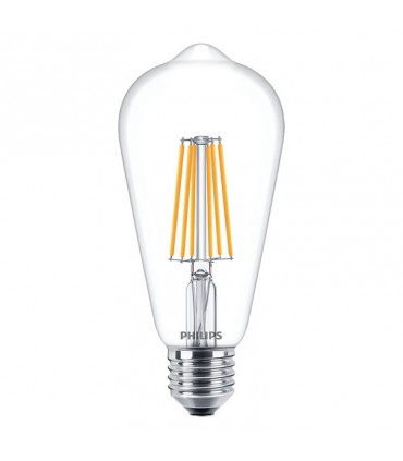 Philips 8W LED-Glühbirne E27 2700K PHILEDST6460DT