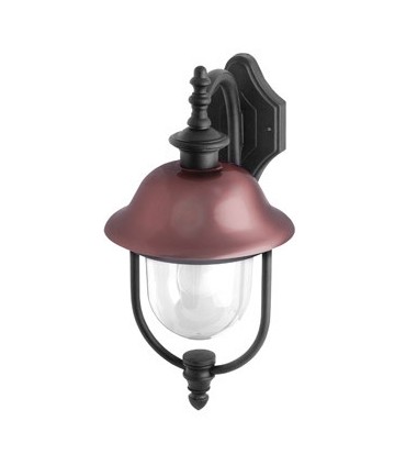 Poliplast Wandleuchte mit Laterne Flavia IP44 400488