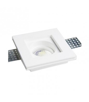 Poliplast viereckige LED-Einbauleuchte GU10 400721