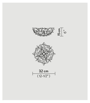 Slamp VELI MINI Pendelleuchte Farbe PLUM VEL78PLF0001H000