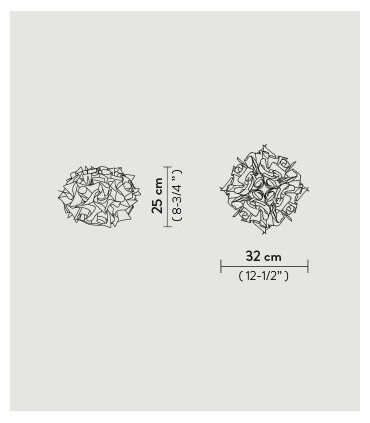 Slamp Tischlampe VELI MINI Farbe: OPAL VEL78TAV0001W_00