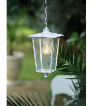 Aufhängung Sovil weiß weiß/gold 1XE27 IP43 423/26