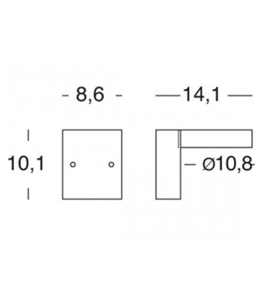 Sovil LED-Wandlicht 4000K IP44 554/16
