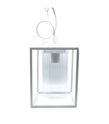 Sovil Pendellleuchte für Garten Domus, E27, Farbe: Weiß 598/02