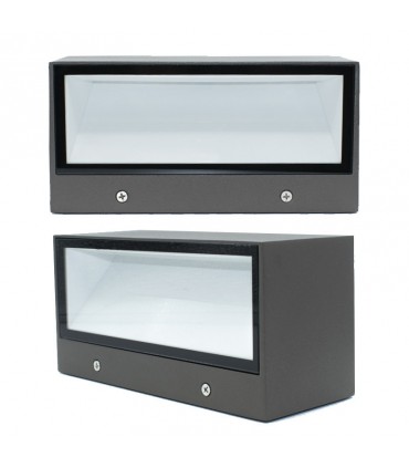 Sovil LED-Wandlicht BOX 12W 4000K anthrazitfarben 99582/16